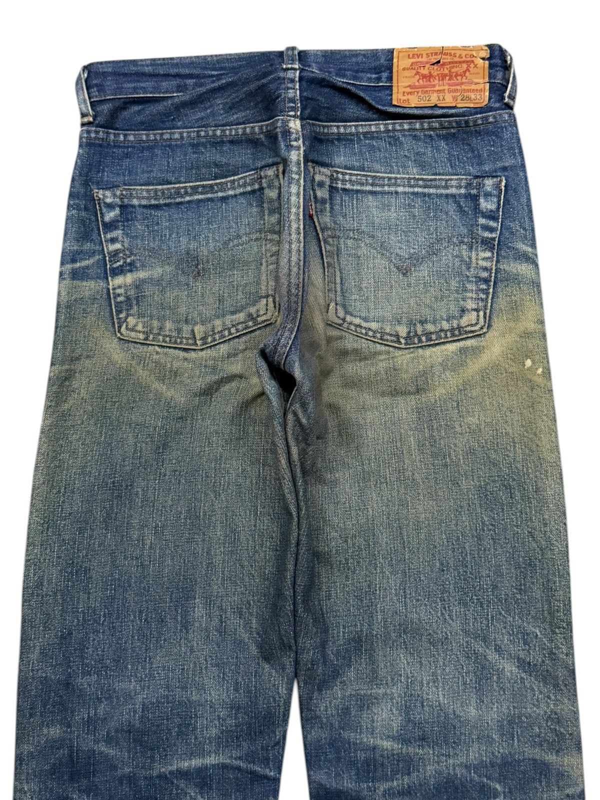 Levi's Vintage Clothing Vintage 90s Levi’s 502 XX Big E Selvedge Denim Japan | W28 Size US 28 / EU 44 - 5 Thumbnail