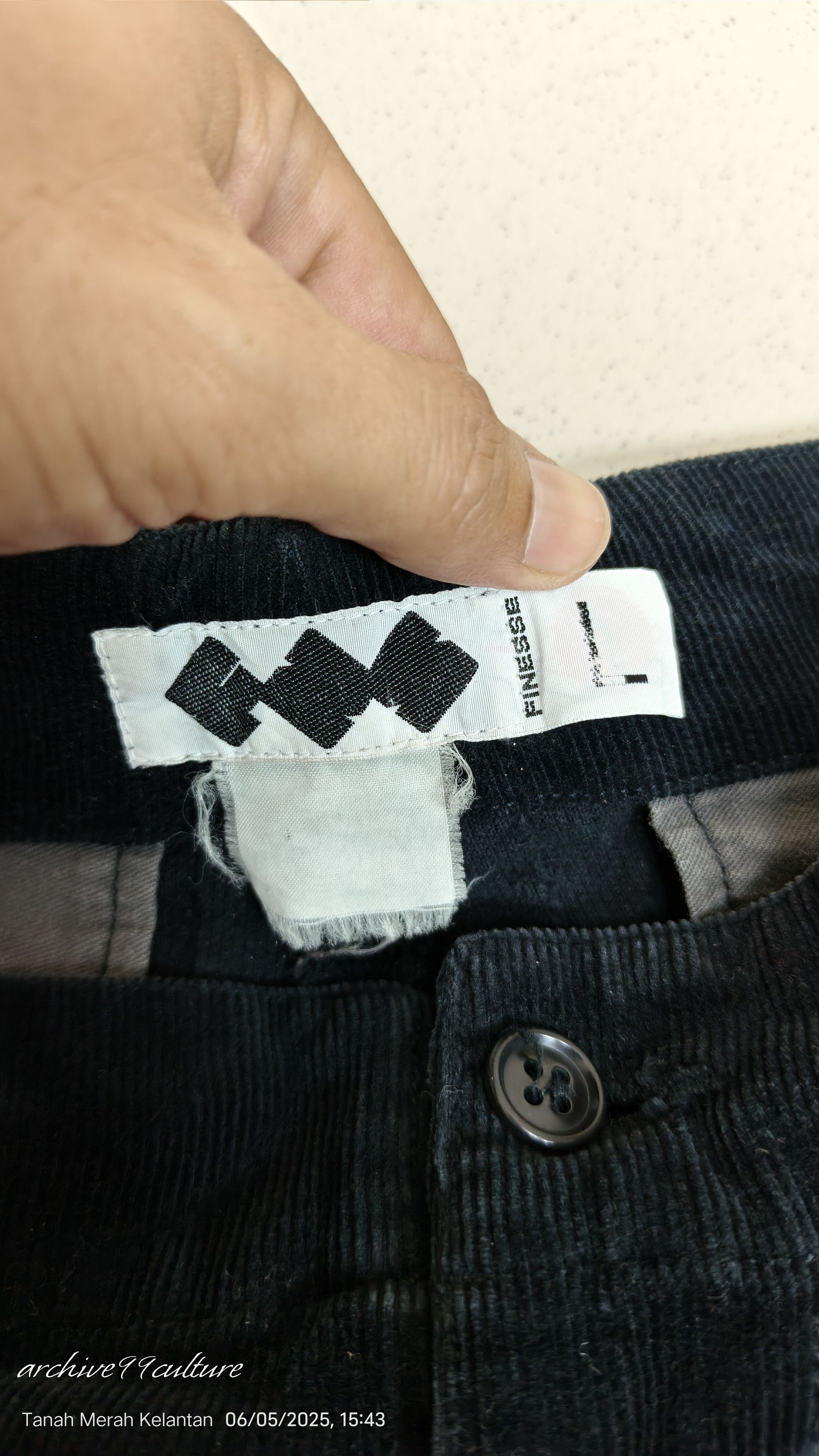 GOODENOUGH FW 1998 FINESSE GOOD ENOUGH By Hiroshi Fujiwara early label Size US 34 / EU 50 - 5 Thumbnail