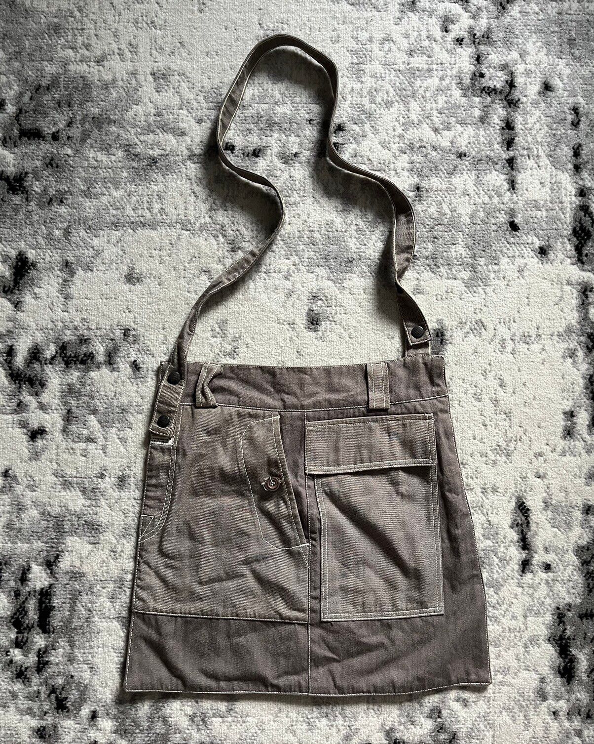 Archival Clothing 00s Marithe + François Girbaud Patchwork Shoulder Bag |  Grailed