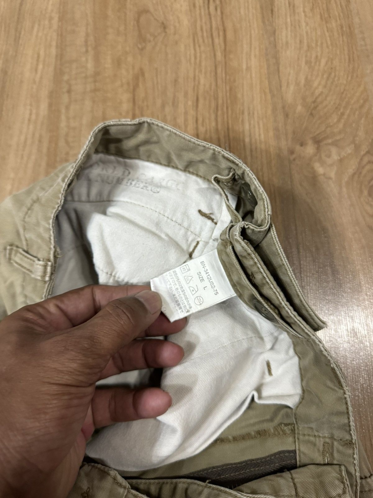 Japanese Brand Back Number Tactical Cargo Pants Size US 33 - 3 Thumbnail