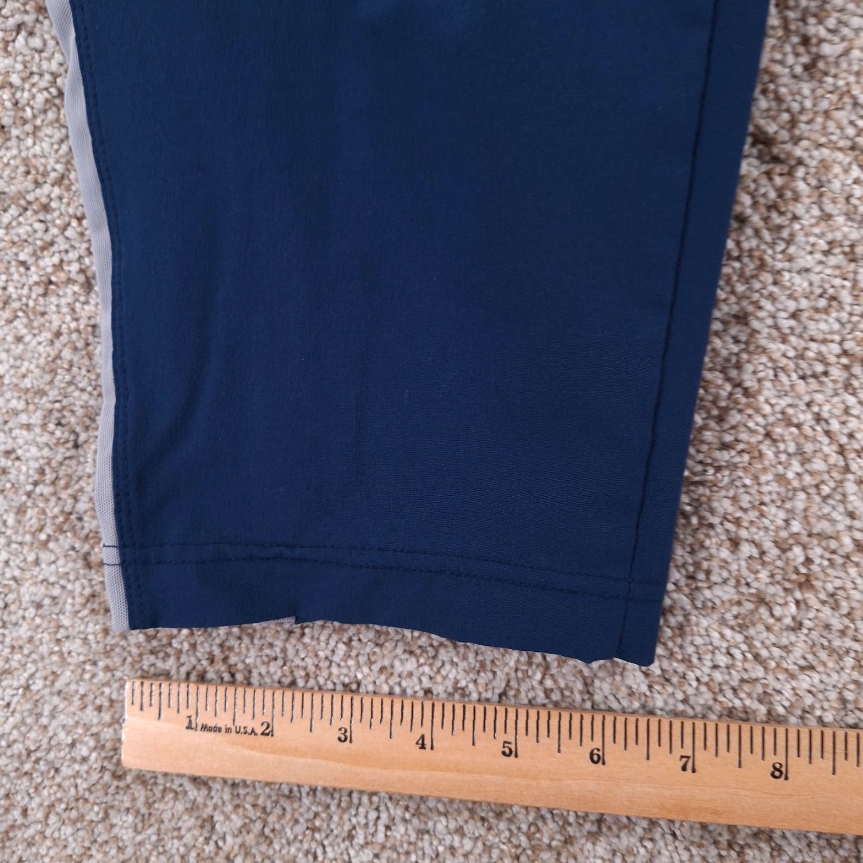 Nike VINTAGE Nike Pants Mens Medium Blue Unlined Lightweight Ankle Zip Jogger Y2k Size US 31 - 6 Thumbnail