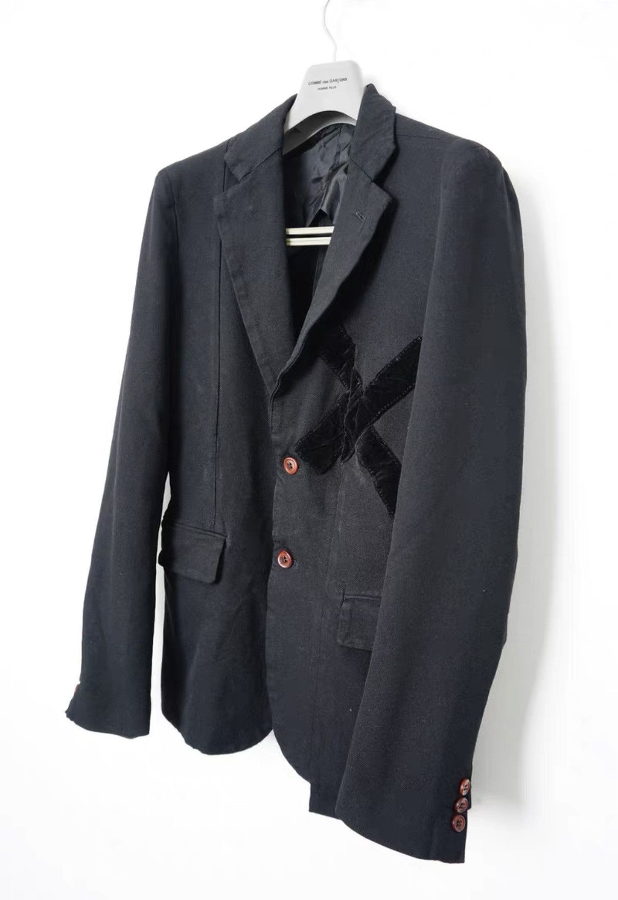 Comme des Garçons Embroidered Polyester Blazer