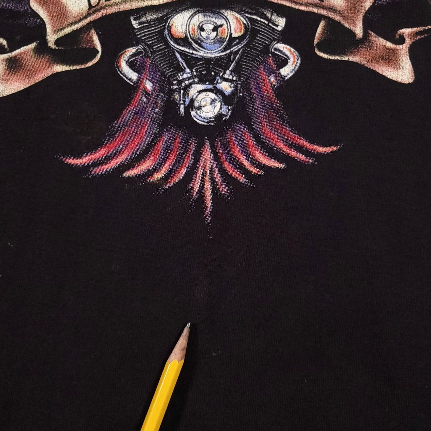 Vintage Sturgis Black Hills Rally 68th Anniversary 2008 T-Shirt Mens 2X Black Motorcycle Hanes Heavyweight Size US XXL / EU 58 / 5 - 5 Thumbnail