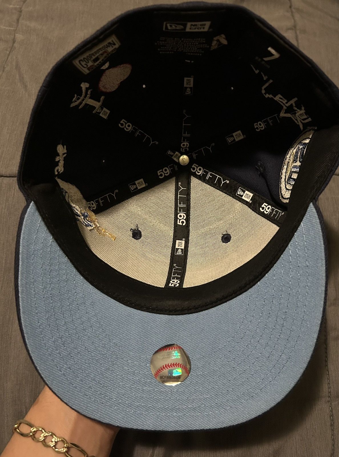 New Era Lord Fubu EWDIL Angels Fitted Size 7 Size ONE SIZE - 5 Thumbnail