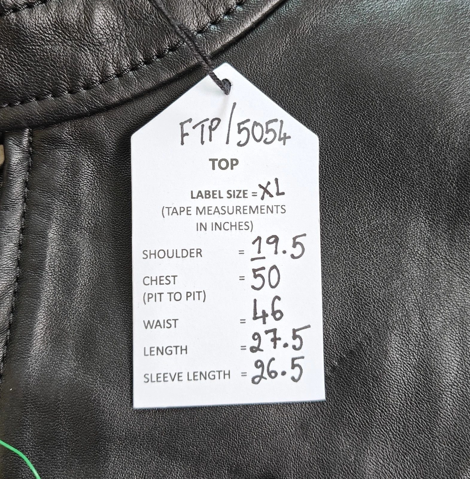 Coach Coach Leather Racer Jacket FTP 5054 Size US XL / EU 56 / 4 - 5 Thumbnail