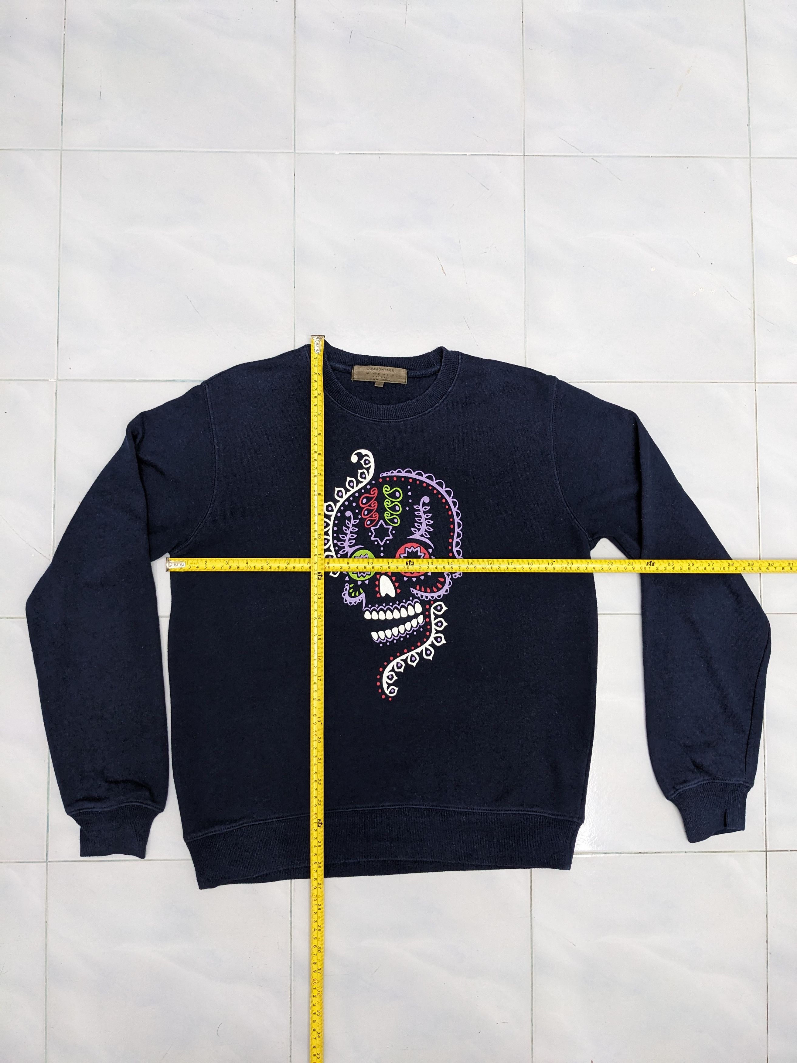Designer × Japanese Brand JAPANESE DESIGNER COMMONTAGE ROCK FESTIVAL SWEATSHIRT Size US L / EU 52-54 / 3 - 7 Thumbnail