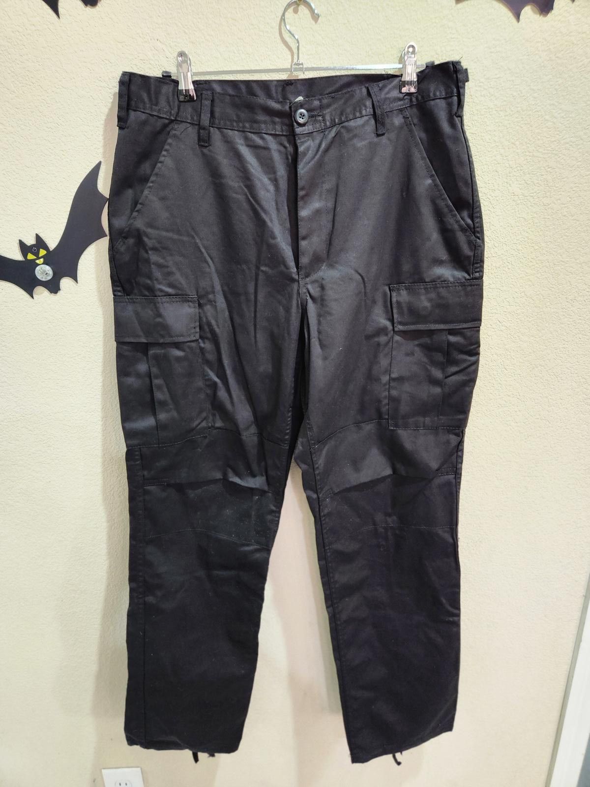 Rothco Rothco BDU Cargo Pants Men's Medium Black Tactical Military Size US 32 / EU 48 - 1 Thumbnail