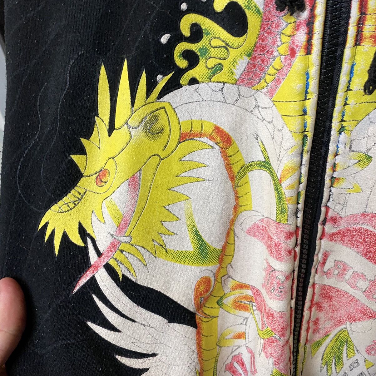 Other Vintage Ed Hardy style Graphic logo y2k opium zip hoodie Size US M / EU 48-50 / 2 - 4 Thumbnail