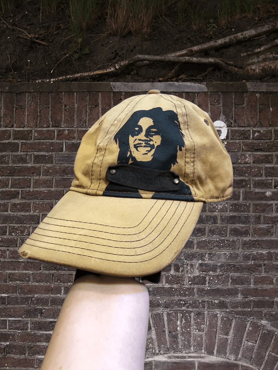 Bob Marley Cap big logo Y2K Hats Vintage Bob Marley streetwear Size ONE SIZE - 1 Thumbnail