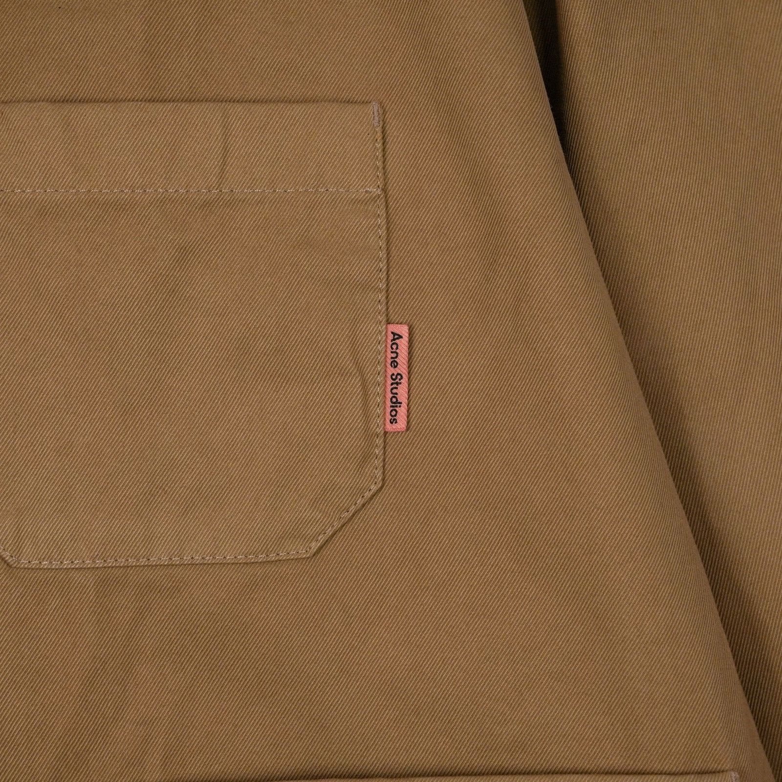 Acne Studios Acne Studios Brown Utility Workwear Patch Logo Chore Jacket Size US M / EU 48-50 / 2 - 5 Thumbnail