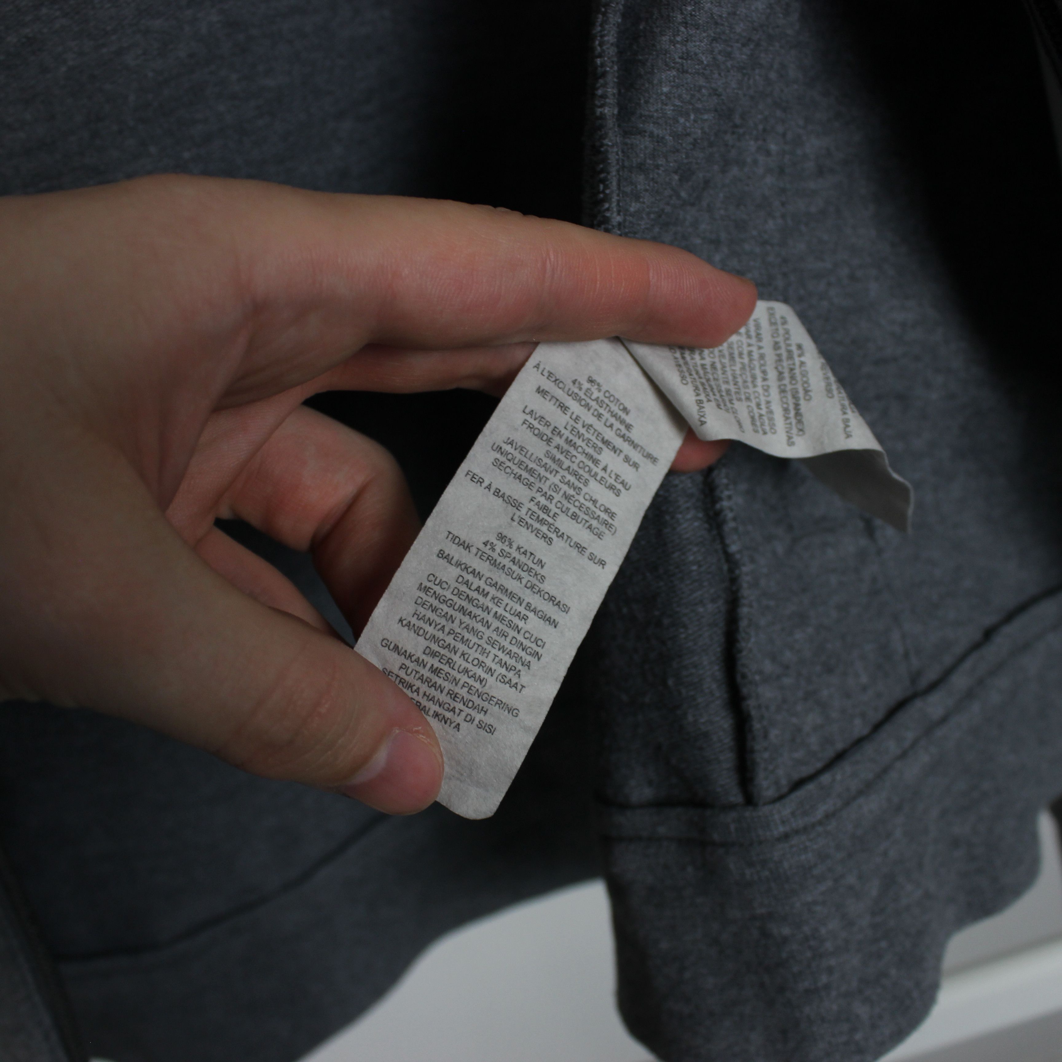 Armani Exchange Armani Exchange AX men full zip hoodie men XS gray Size US XS / EU 42 / 0 - 9 Thumbnail