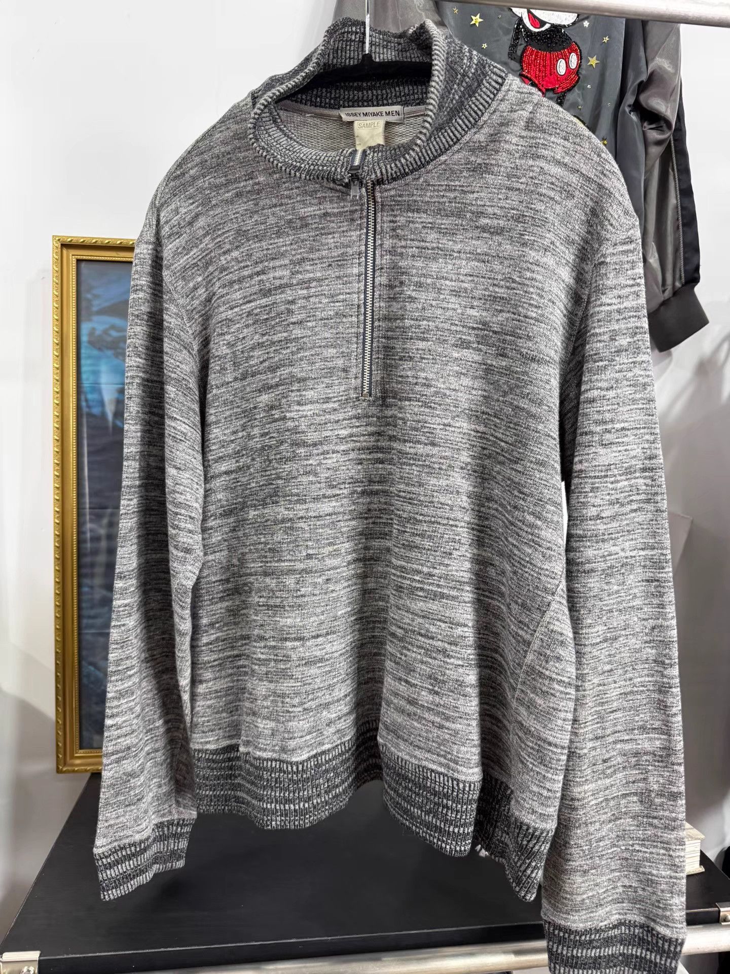 Issey Miyake Issey Miyake Men Half-Zip Sweatshirt K20 Size US L / EU 52-54 / 3 - 1 Thumbnail