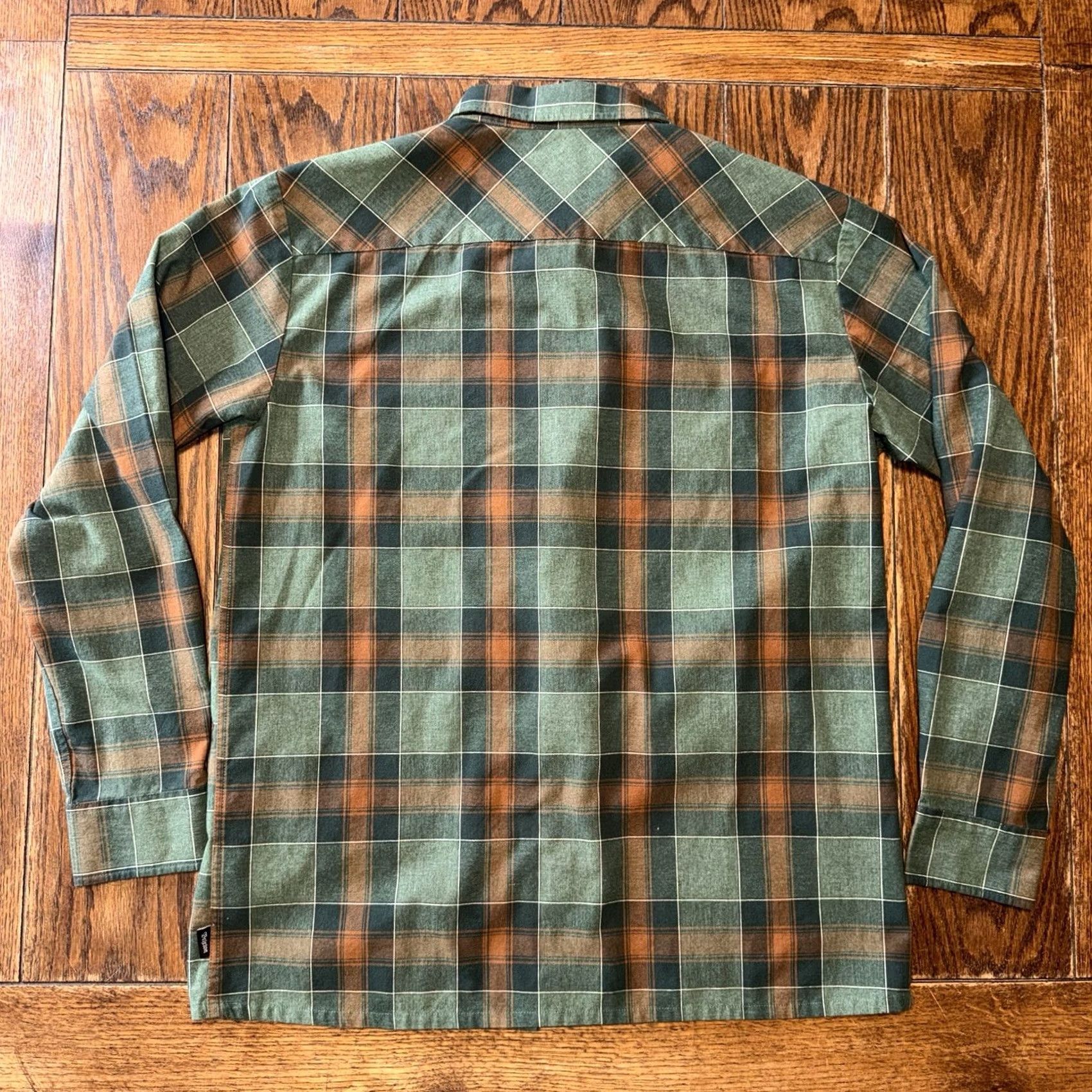 Brixton Brixton Lightweight Shirt Mens M Button-Up Green Plaid Pocket Shirt Size US M / EU 48-50 / 2 - 4 Thumbnail