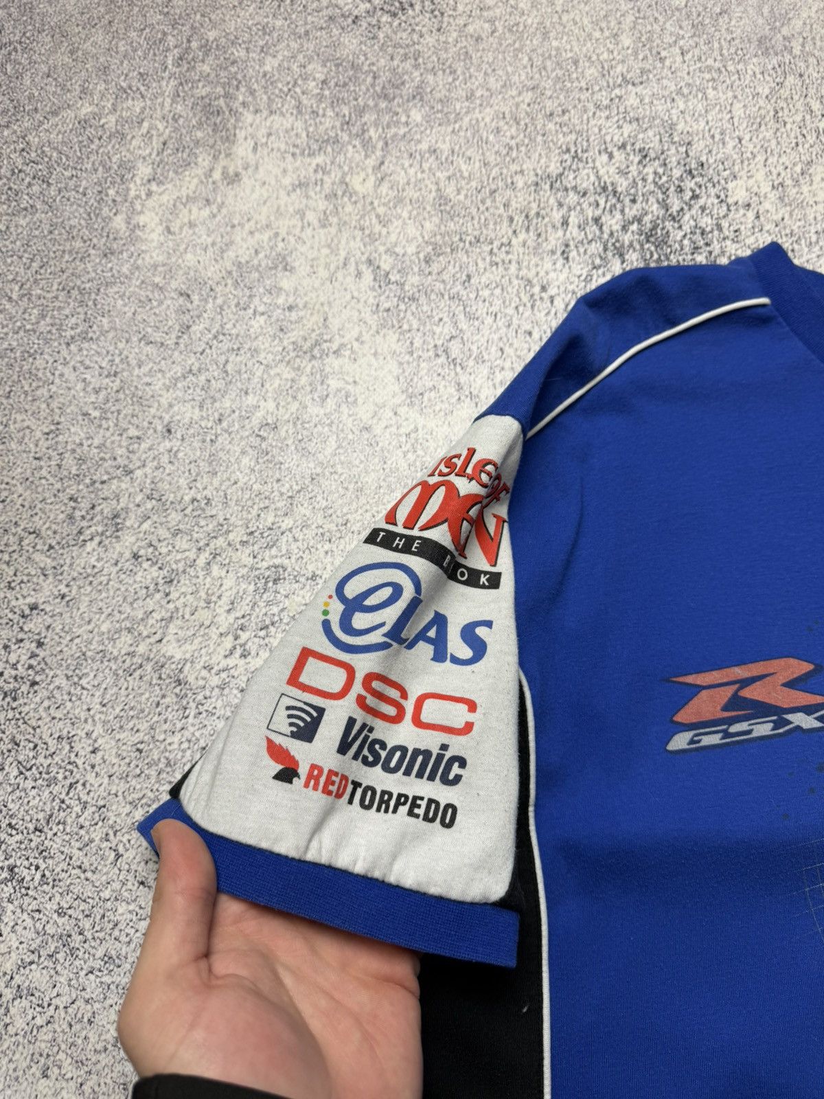 Vintage Vintage Suzuki Racing RGSX T Shirt Size US L / EU 52-54 / 3 - 7 Thumbnail