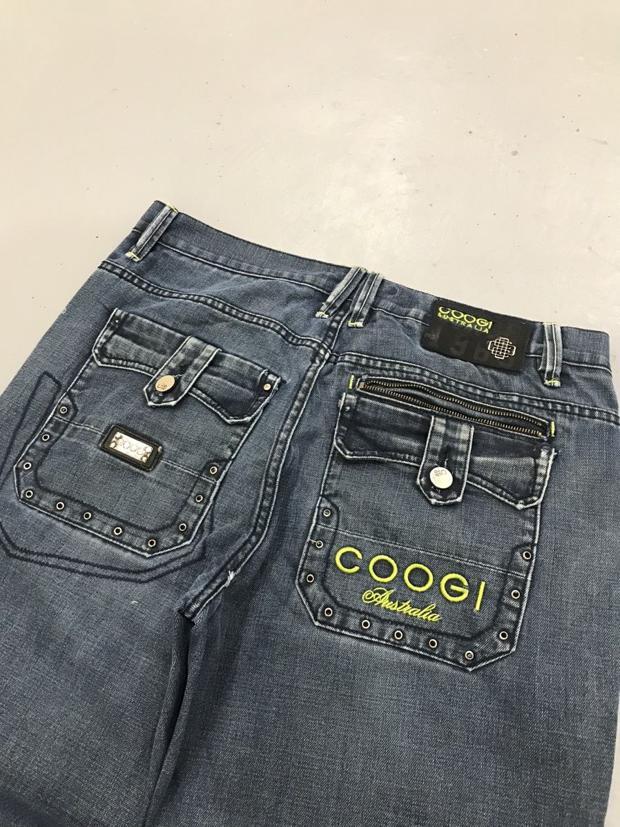 Coogi × Vintage Vintage Coogi SpellOut embroidered denim Size US 38 / EU 54 - 8 Thumbnail