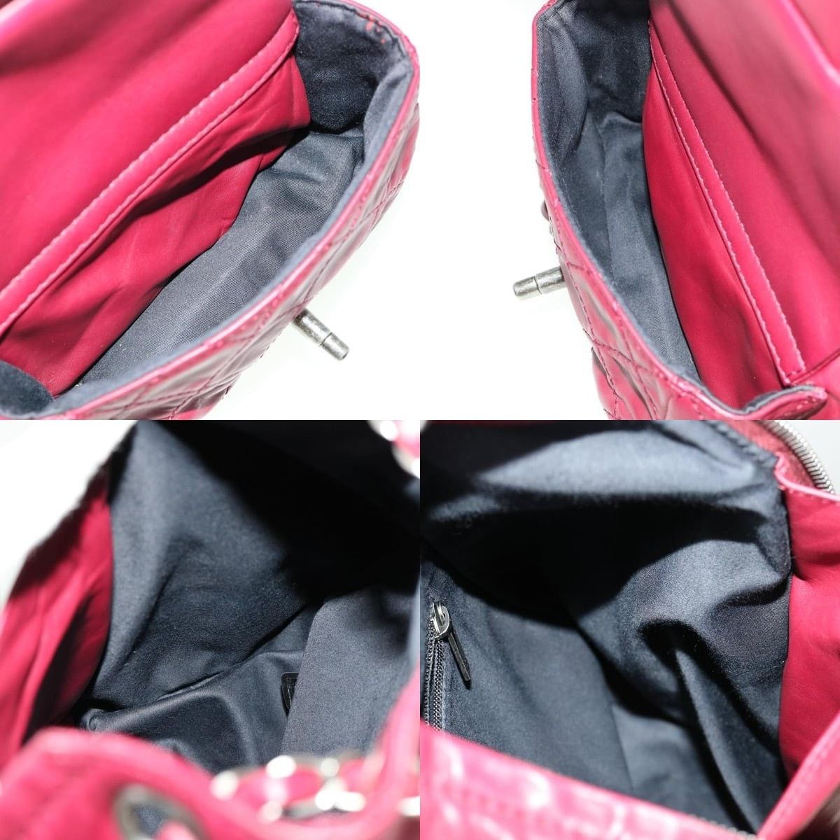 Chanel Chanel Matelasse Chain Backpack Lamb Skin Bordeaux CC Size ONE SIZE - 7 Thumbnail