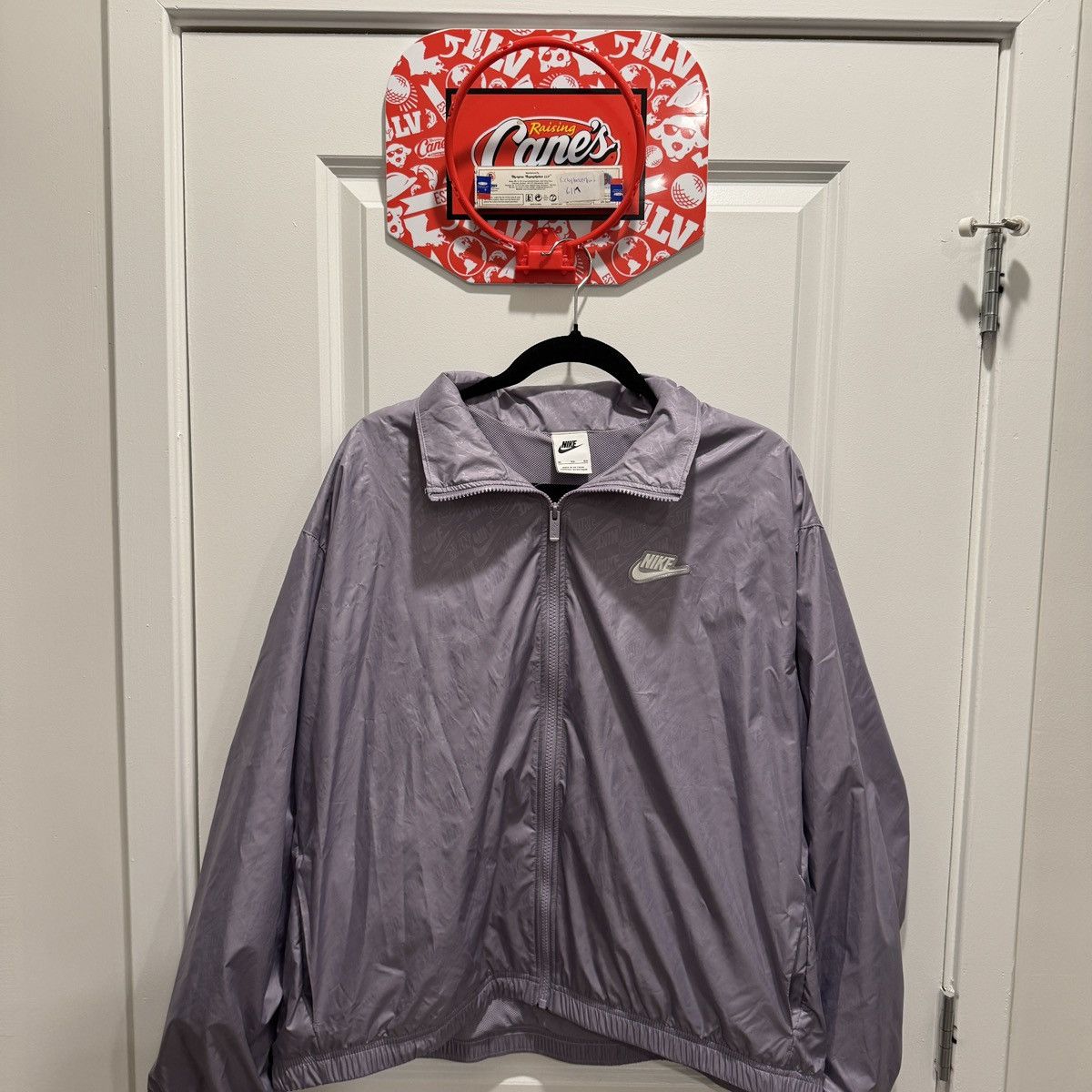 Nike Silver Nike lightweight Jacket Size US XL / EU 56 / 4 - 1 Thumbnail