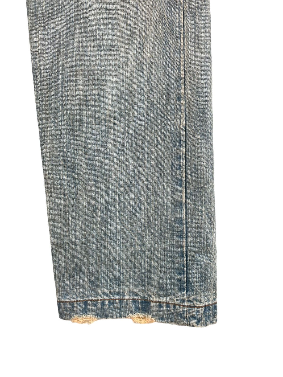 PHENOMENON PHENOMENON Japan Blue Studded Rips Ripped Baggy Denim Jeans Size US 36 / EU 52 - 14 Thumbnail