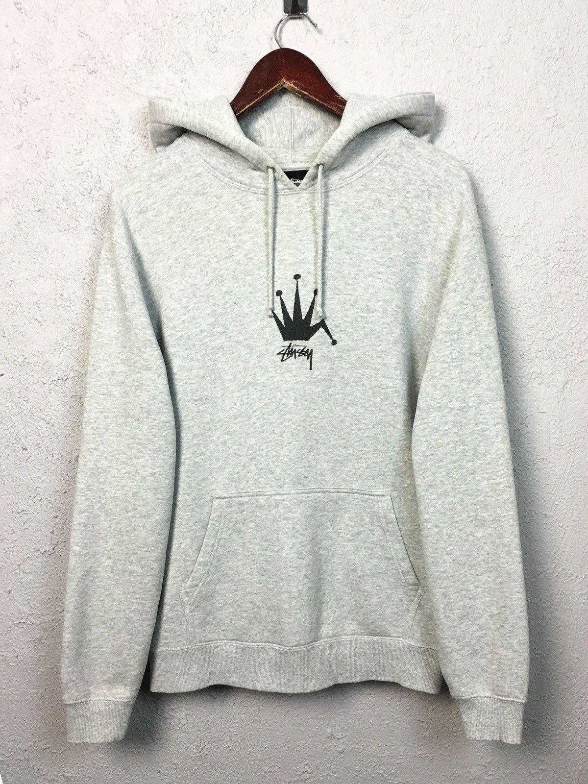 Stussy hoodie STUSSY Broken Crown Old Sweatshirt y2k vintage skate Size US M / EU 48-50 / 2 - 1 Thumbnail