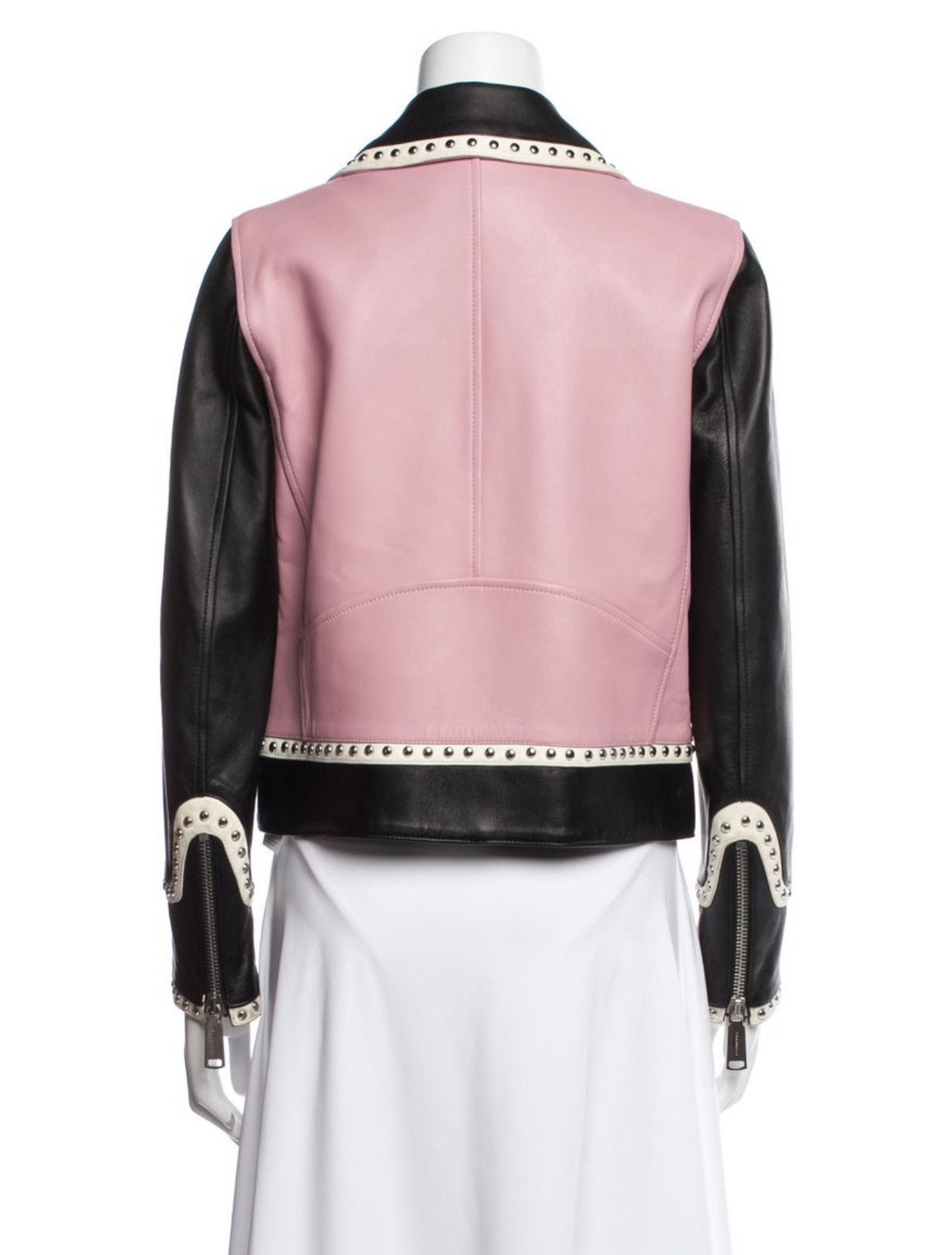 Dsquared2 Dsquared2 Leather Studded Biker Jacket Size S / US 4 / IT 40 - 3 Thumbnail