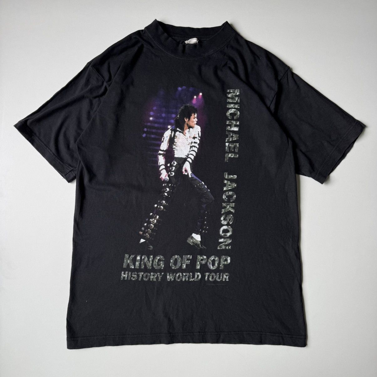 Michael Jackson × Vintage 1996 Michael Jackson King of Pop History World Tour 90s Size US M / EU 48-50 / 2 - 12 Thumbnail