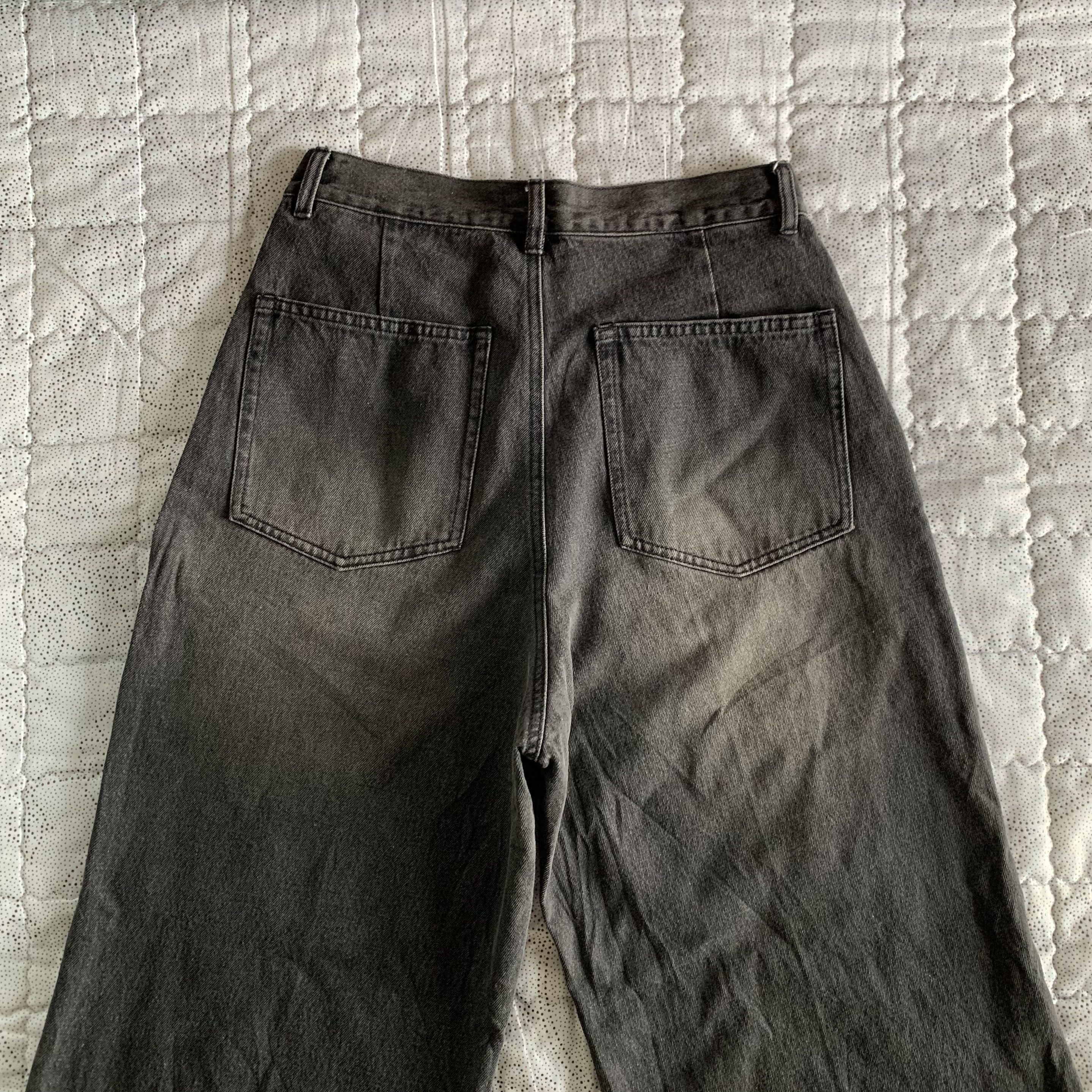 Japanese Brand Rare Mono Mart Baggy Wide Leg Jeans Japanese Brand Size US 27 - 10 Thumbnail