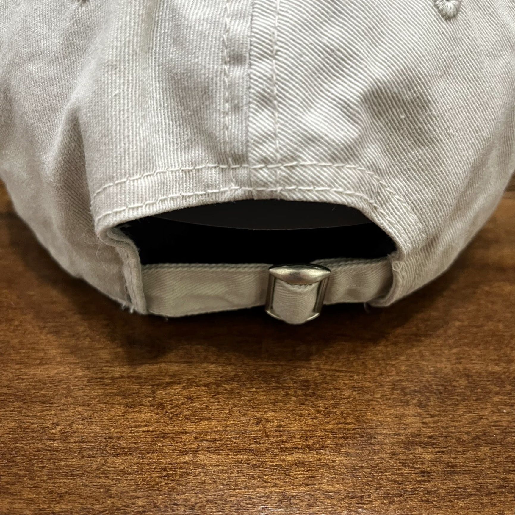 Vintage Yellowstone National Park Hat Cap Bear Patch Strap Back Cotton Dad Casual Travel Men One Size Beige Size US M / EU 48-50 / 2 - 5 Thumbnail