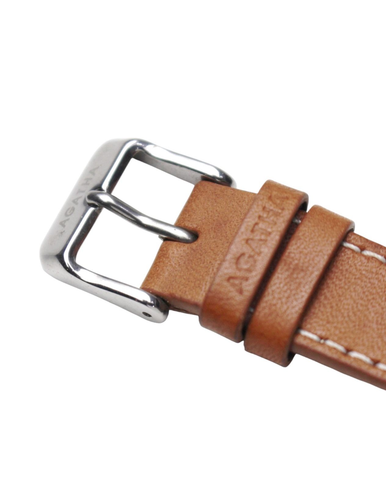 Vintage SS2025 AGATHA PARIS CHARM LEATHER WATCH Size ONE SIZE - 9 Thumbnail