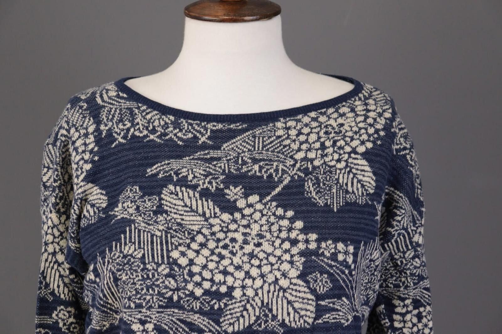 Denim & Supply Ralph Lauren Denim & Supply Ralph Lauren Blue Knit Sweater Size XS Size XS / US 0-2 / IT 36-38 - 2 Thumbnail