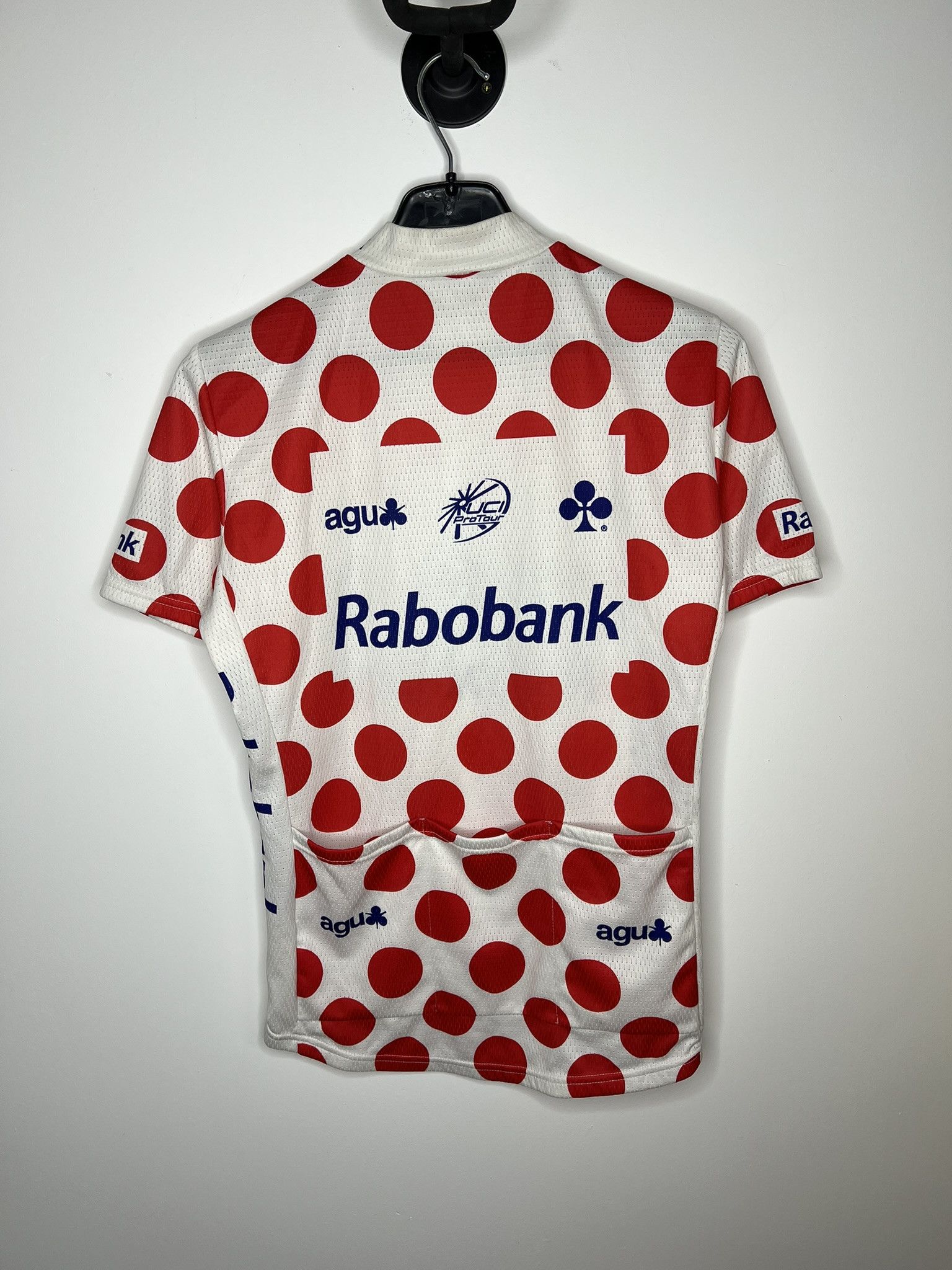 Vintage AGU RABOBANK CYCLING JERSEY SHIRT TOUR DE FRANCE Size US S / EU 44-46 / 1 - 2 Thumbnail