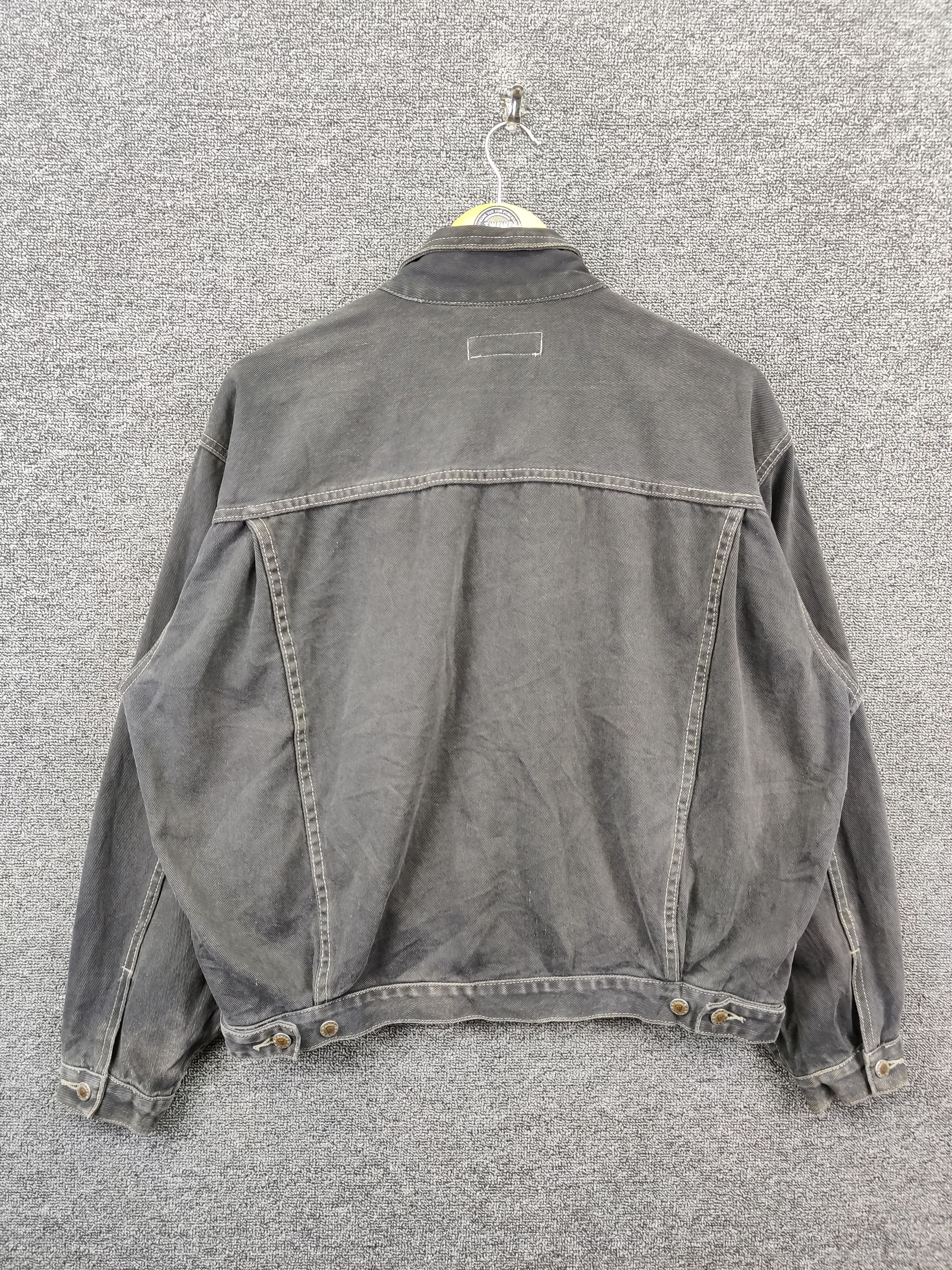 Georges Marciano Vintage 80's Guess Georces Marciano Denim Trucker Jacket Size US XL / EU 56 / 4 - 6 Thumbnail