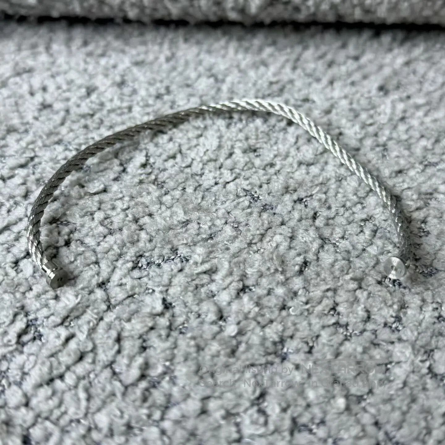 FRED FRED Gray logo detail; high-quality steel bracelet| Size ONE SIZE - 2 Thumbnail