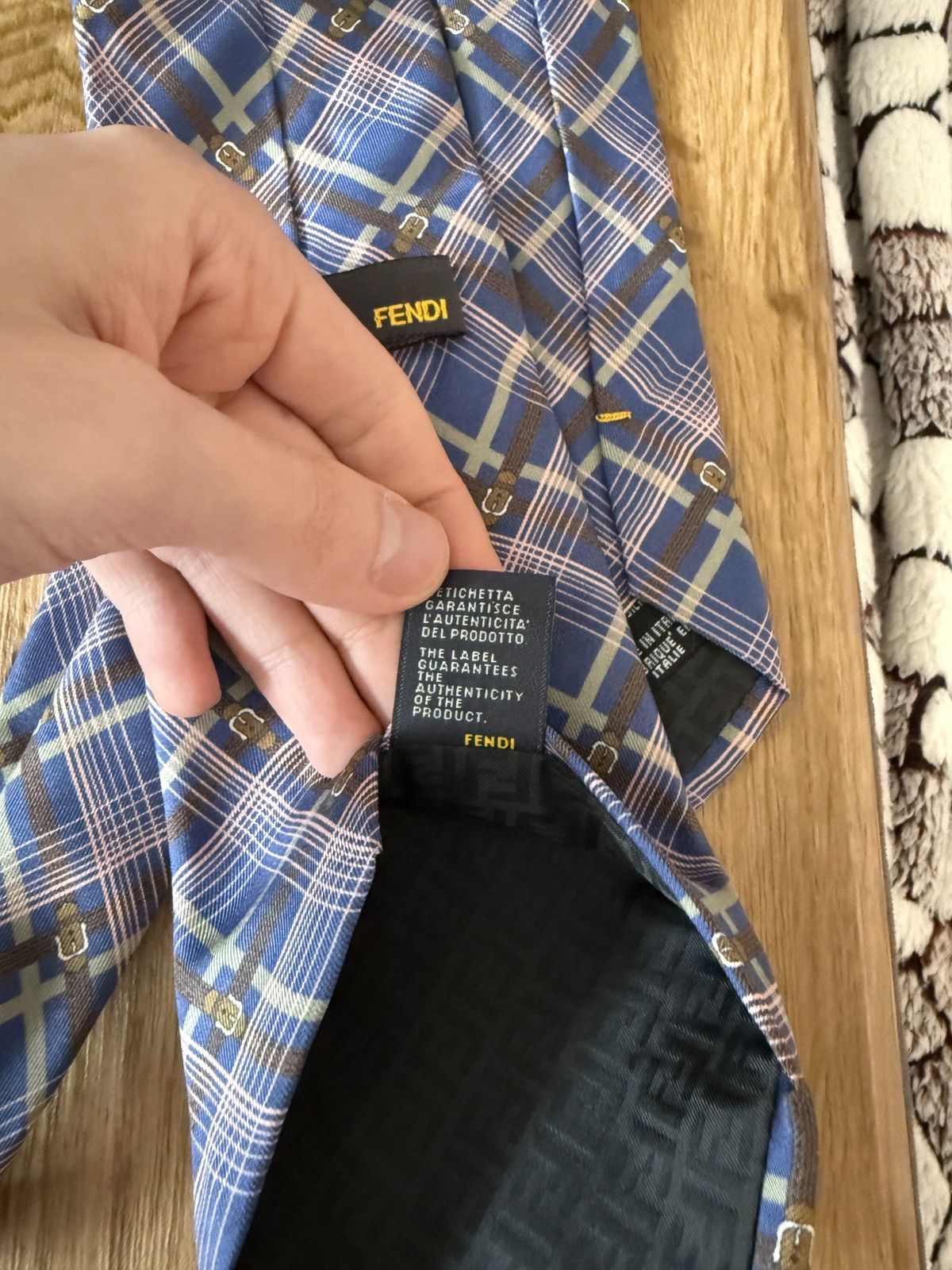 Fendi Vintage Fendi Tie Size ONE SIZE - 9 Thumbnail