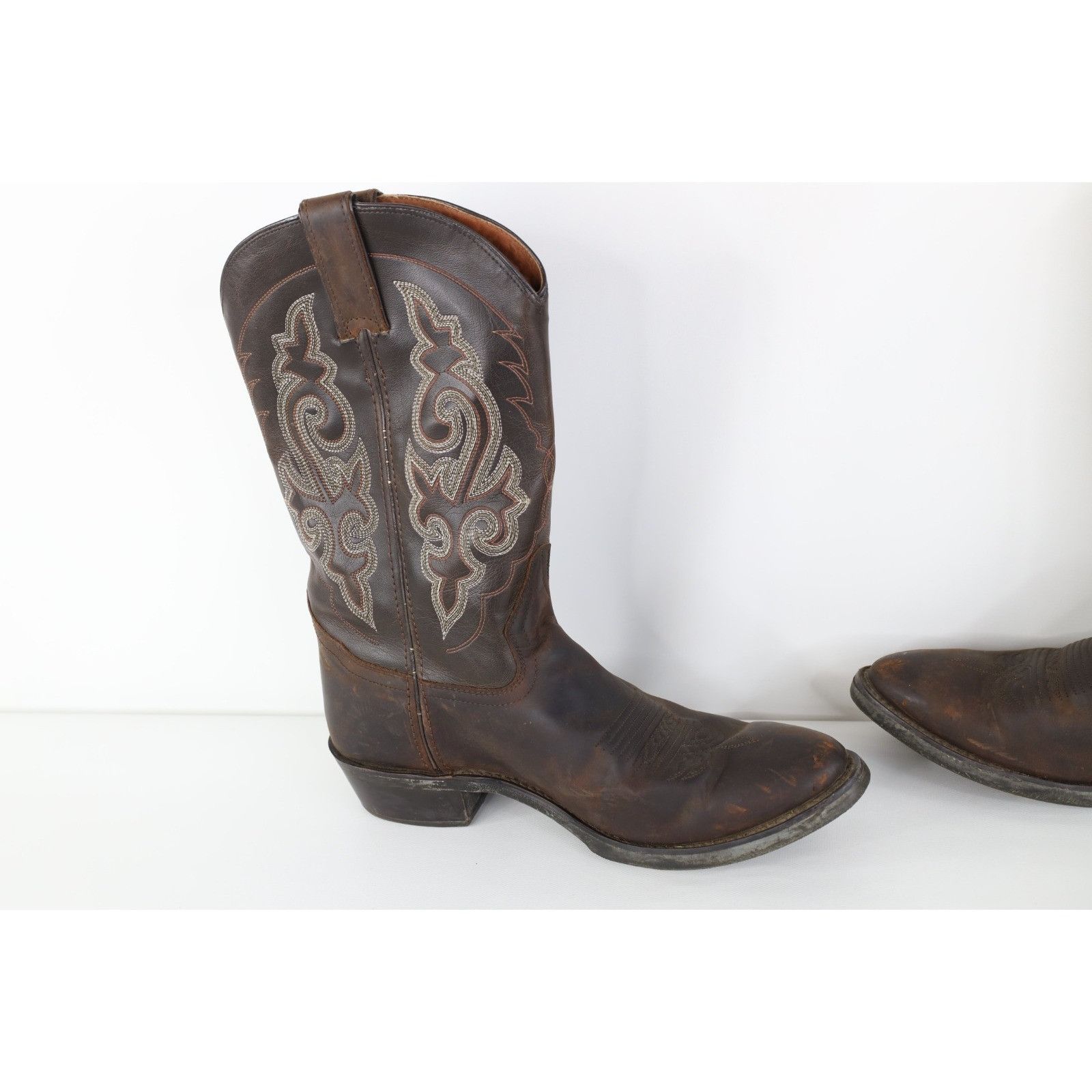 Vintage Vintage 90s Streetwear Leather Tribal Western Cowboy Boots Size US 10 / EU 43 - 7 Thumbnail