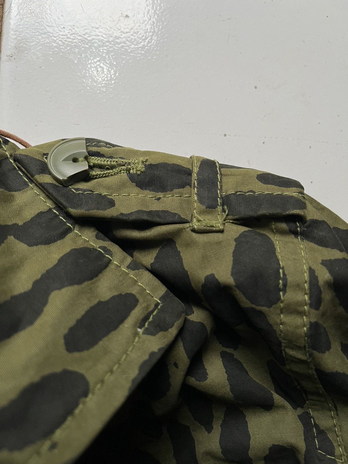 Isamu Katayama Backlash 2000s SLY Glamour wax leopard army funk jacket Size US M / EU 48-50 / 2 - 10 Thumbnail