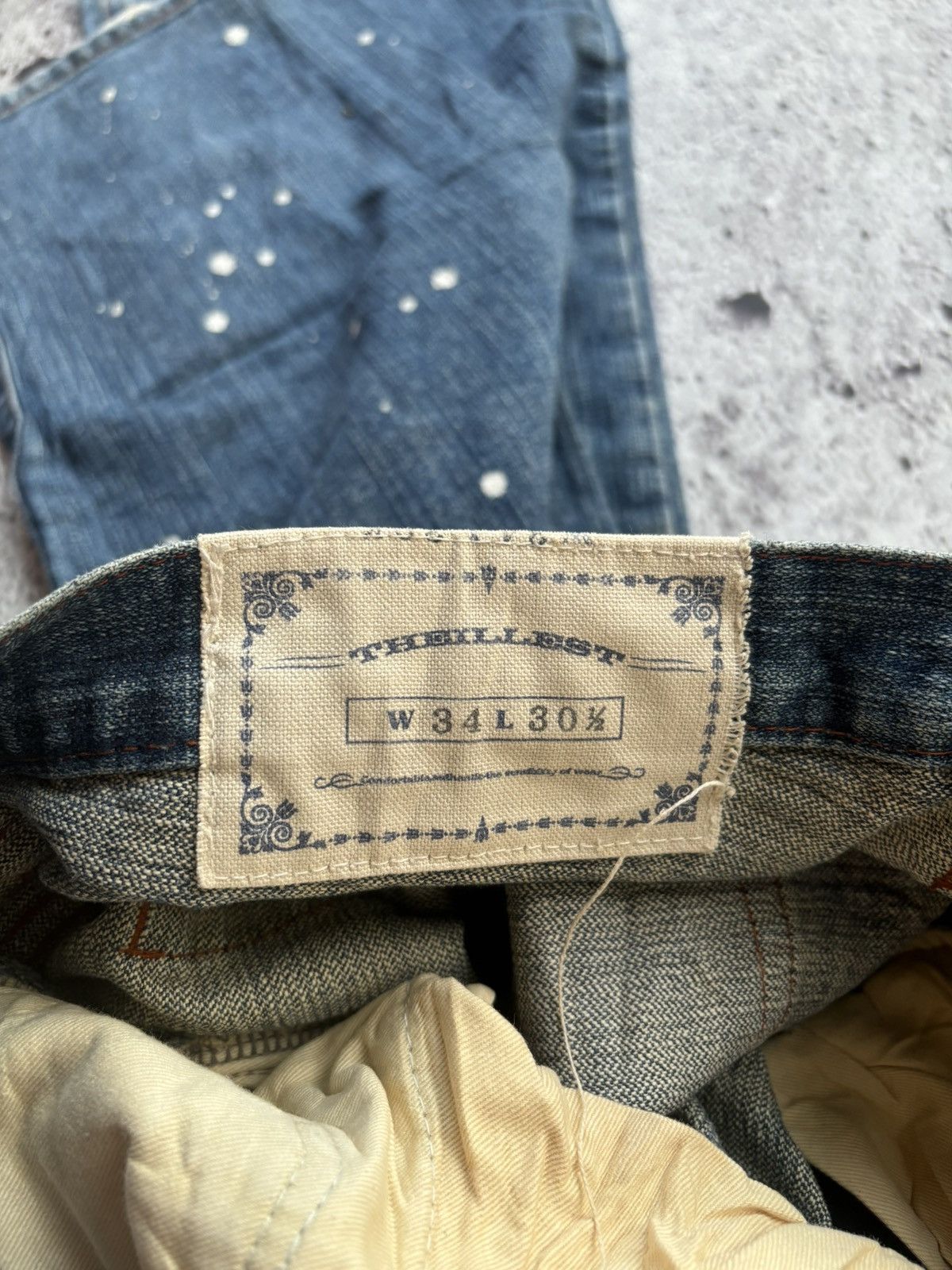 Hysteric Glamour 2000's theillest Denim jeans Size US 34 / EU 50 - 8 Thumbnail