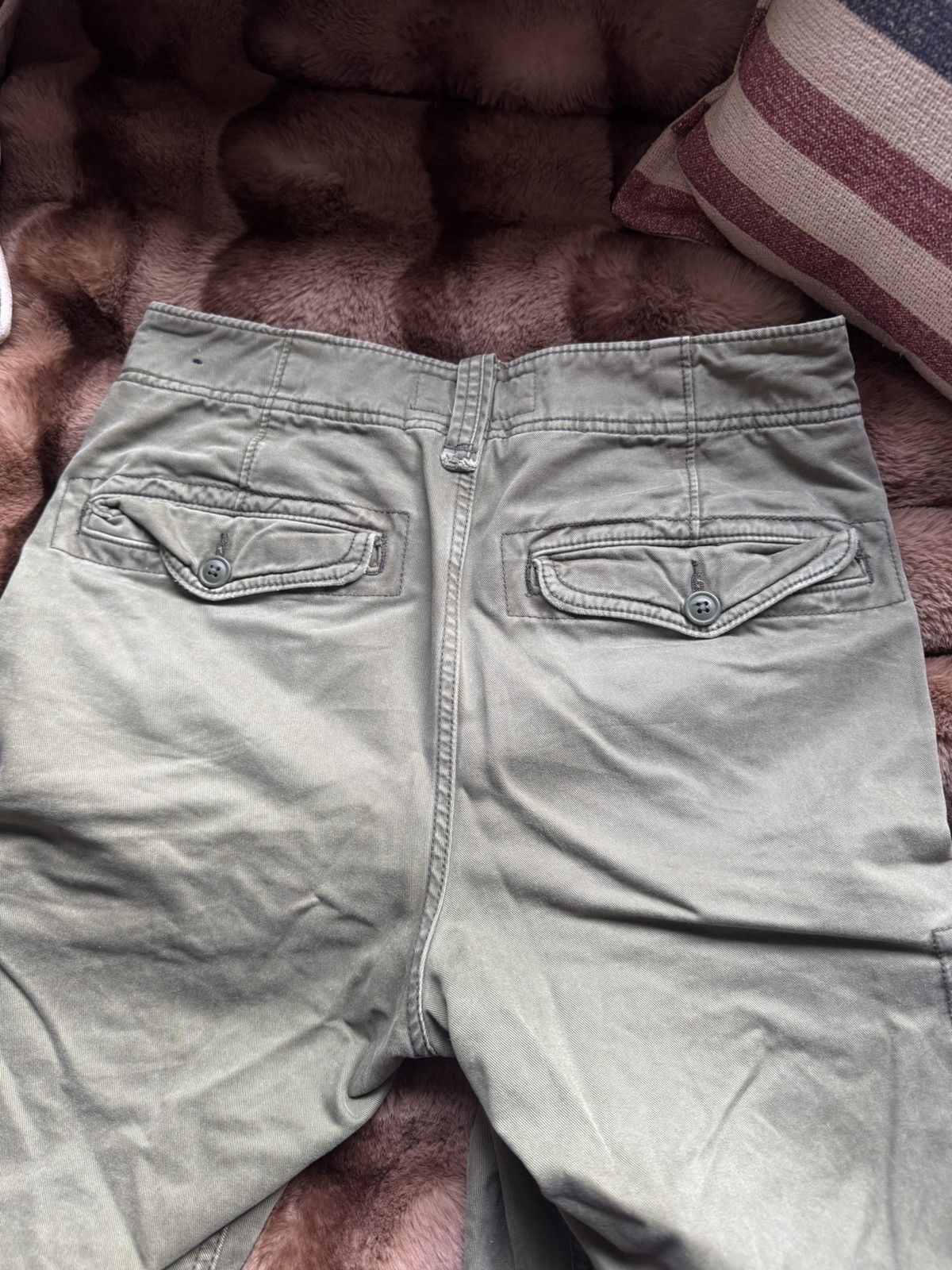 Abercrombie & Fitch Vintage Abercrombie Fitch Cargo Pants Army Surplus Size US 28 / EU 44 - 4 Thumbnail