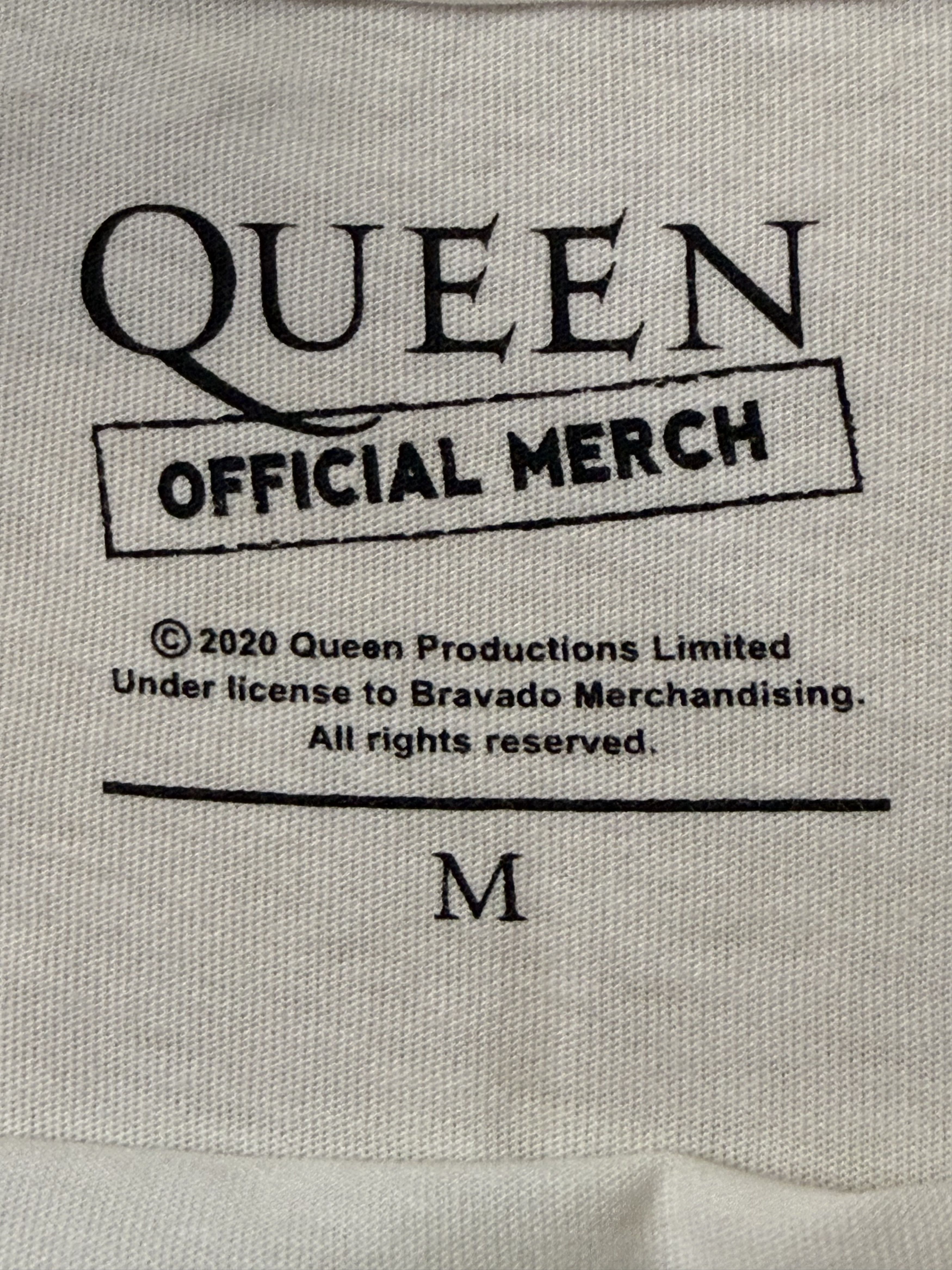 Band Tees Queen “Rainbow” Official 2020 Licensed Tee | M – Bravado⁣ Size US M / EU 48-50 / 2 - 6 Thumbnail