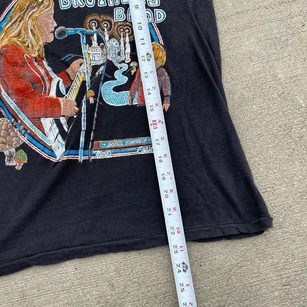 Vintage Vintage Rare 70s all man brothers classic southern rock tee Size US M / EU 48-50 / 2 - 4 Thumbnail
