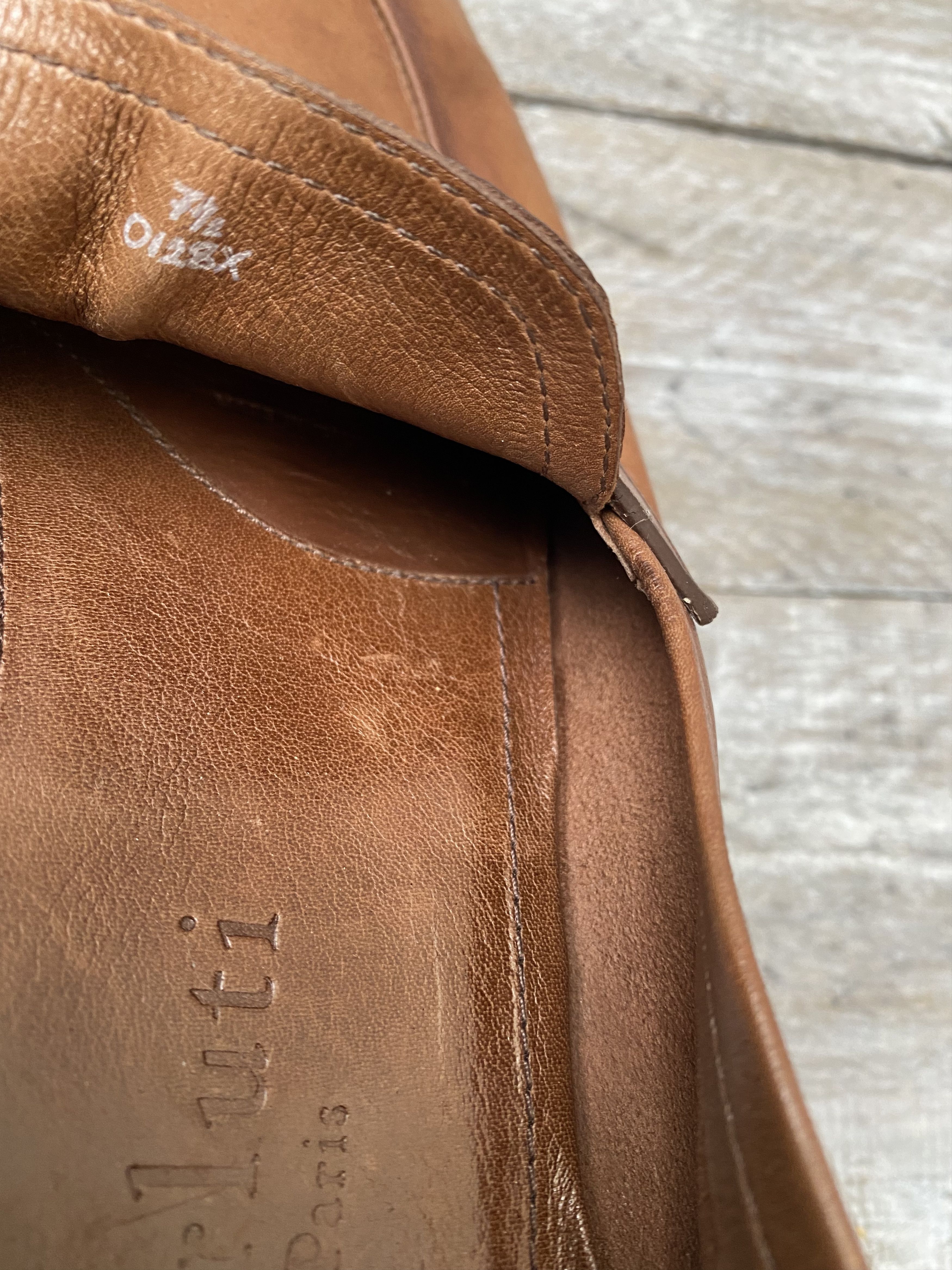 Berluti × Designer Berluti lorenzo kangaroo brown slip on loafers UK Size US 8.5 / EU 41-42 - 14 Thumbnail