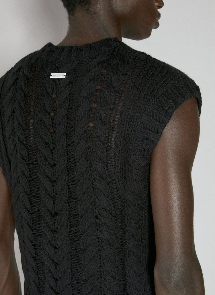 Han Kjobenhavn !DS! FW22 Han Kjobenhavn Knit Short Sleeved Sweater Vest Size US M / EU 48-50 / 2 - 5 Thumbnail
