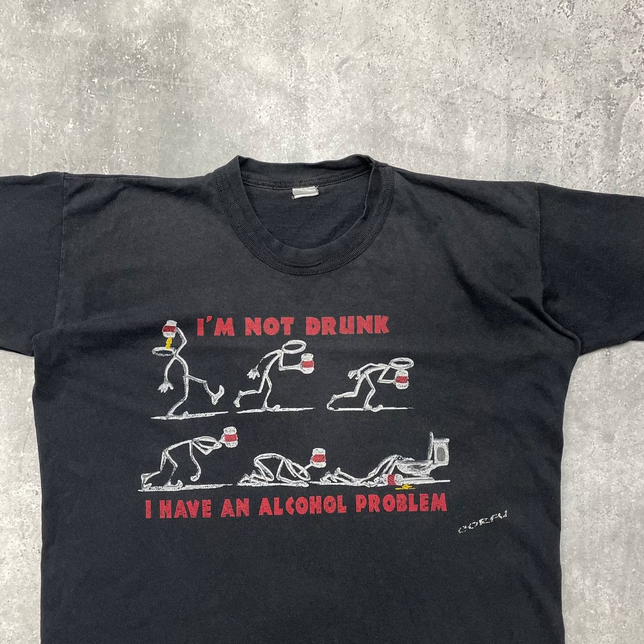 Band Tees Vintage 90s I’m Not Drunk, I Have An Alcohol Quote T Shirt Size US XS / EU 42 / 0 - 2 Thumbnail