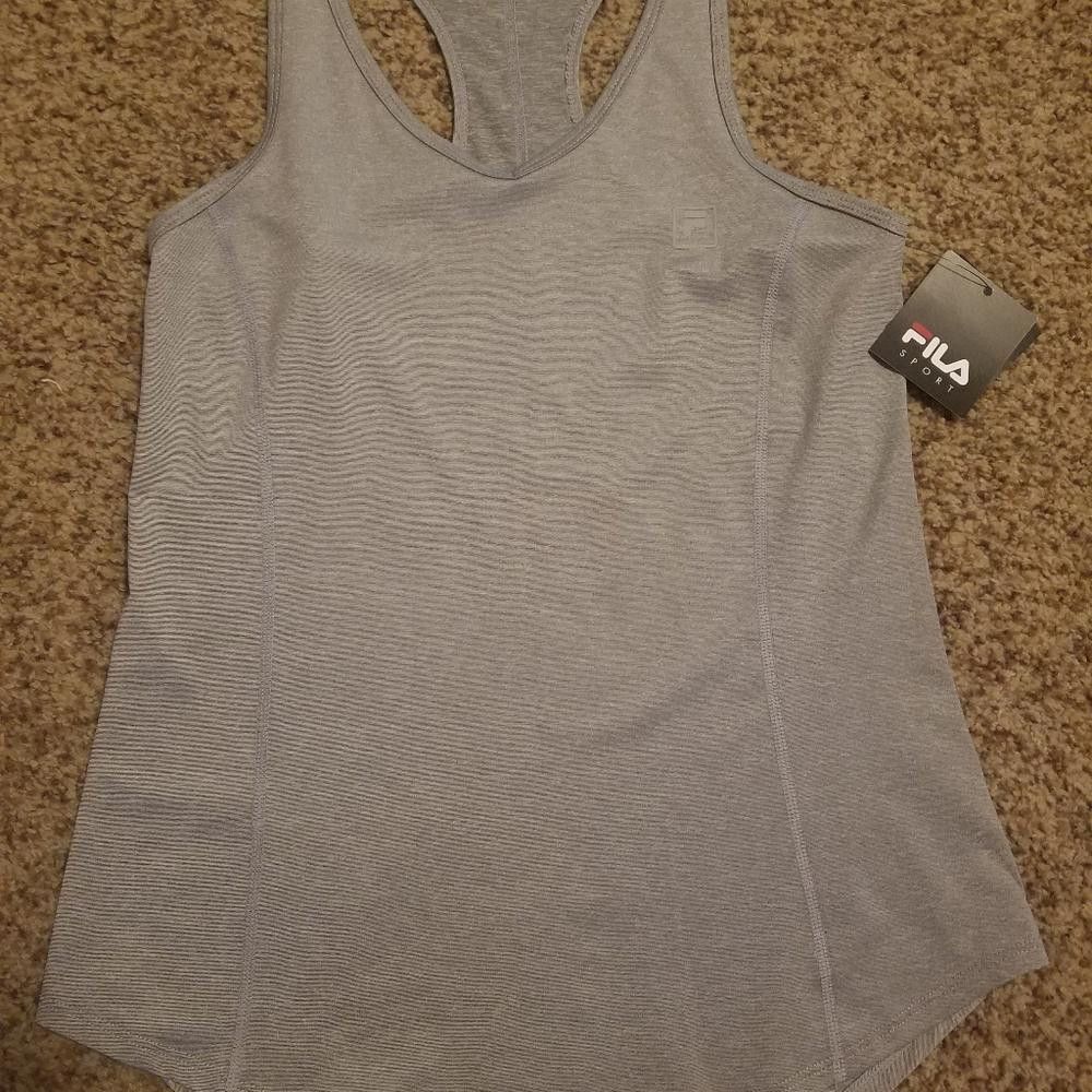 Fila NWT Fila Sport XS Gray Tank Top Size XS / US 0-2 / IT 36-38 - 1 Thumbnail