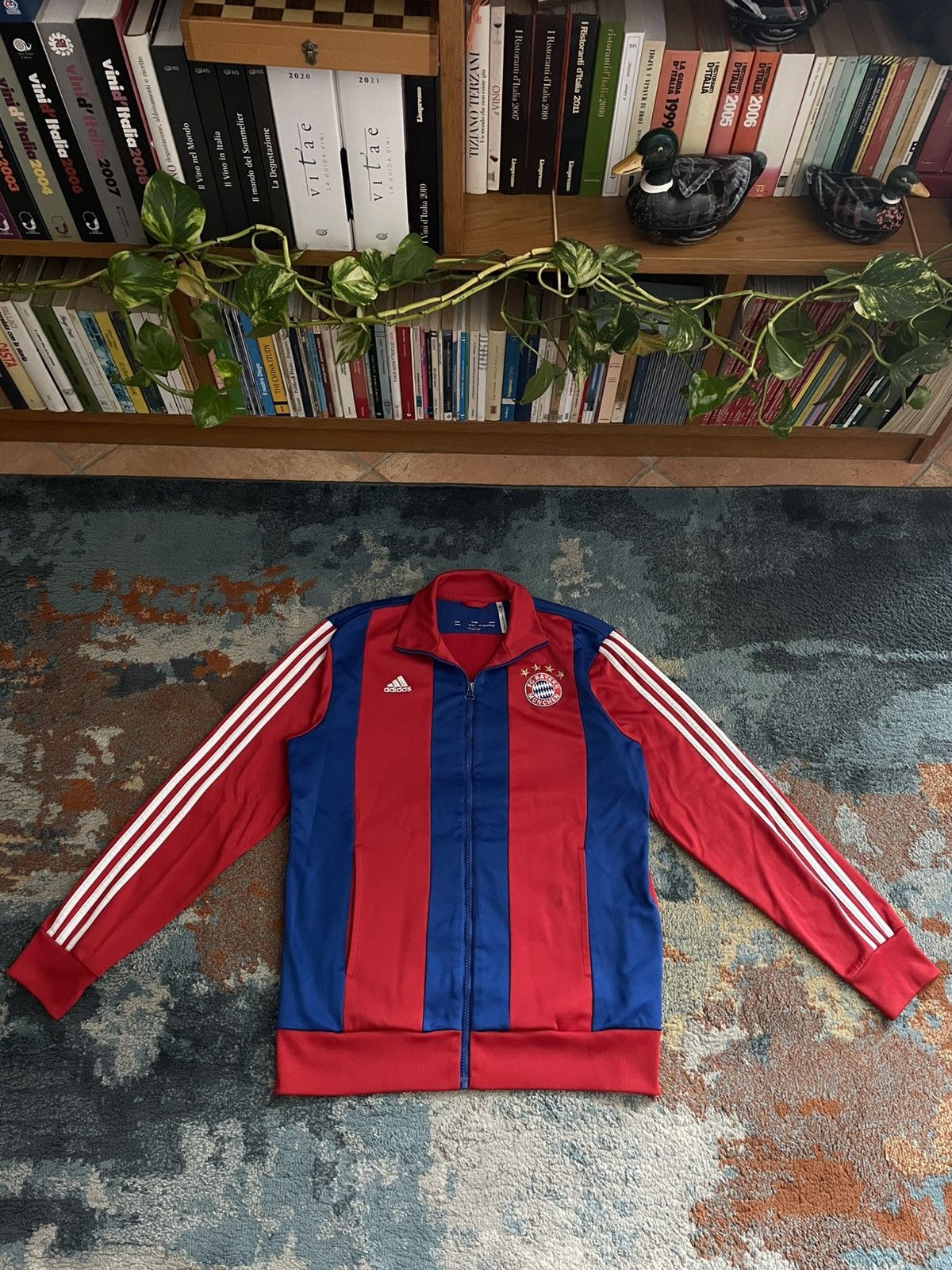 Adidas × Vintage Adidas Bayern Munich Vintage Track Jacket Size US M / EU 48-50 / 2 - 1 Thumbnail