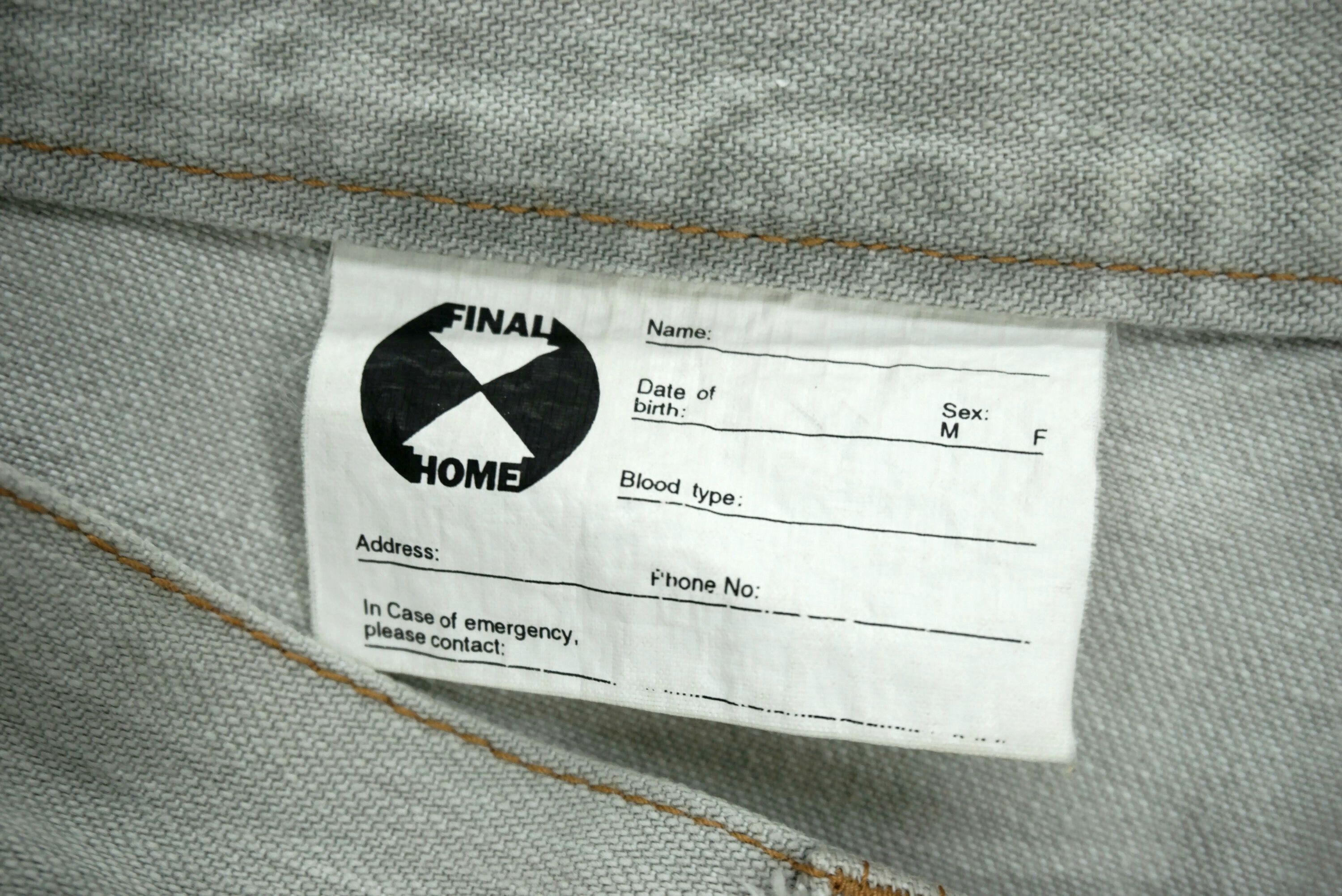 Other Final Home Jeans Size W28xL31 Kosuke Tsumura Slim Surplus Size US 28 / EU 44 - 12 Thumbnail