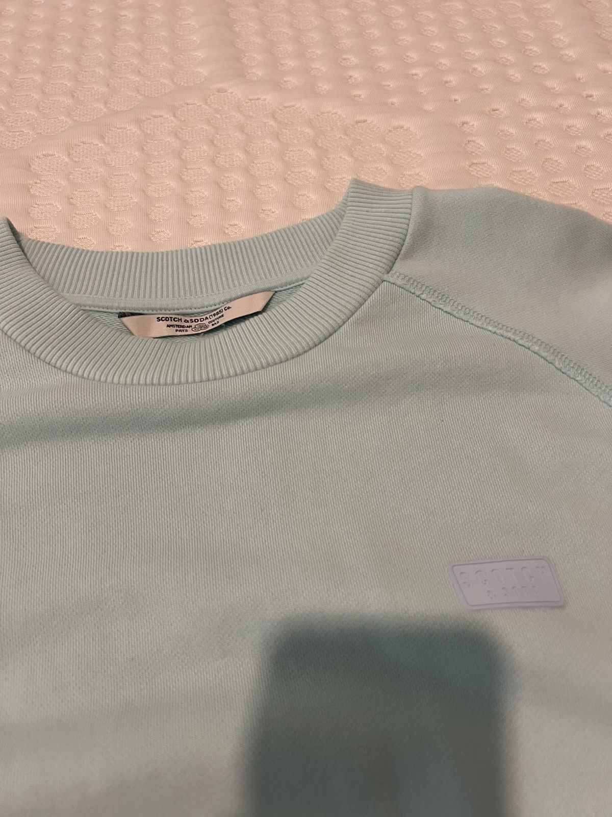 Scotch & Soda Scotch & Soda Teal Sweater Size US L / EU 52-54 / 3 - 2 Thumbnail