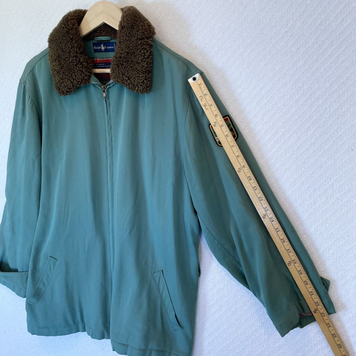 Ralph Lauren Gabardine Suicide Ski Jacket 40s Style Reproduction Size US L / EU 52-54 / 3 - 14 Thumbnail
