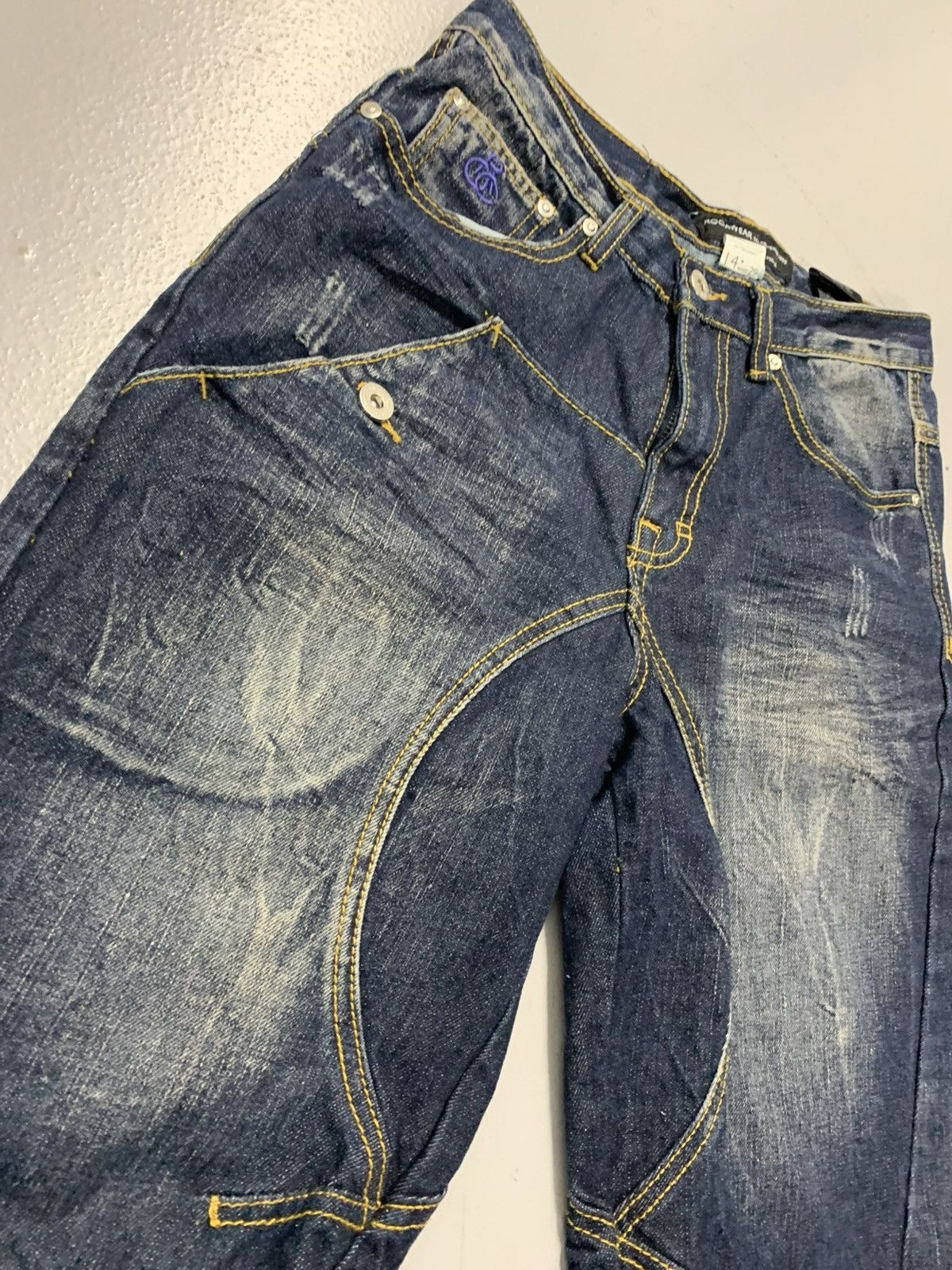 Rocawear Vintage Rocawear Embroidered Denim Shorts Size Size 29" - 5 Thumbnail