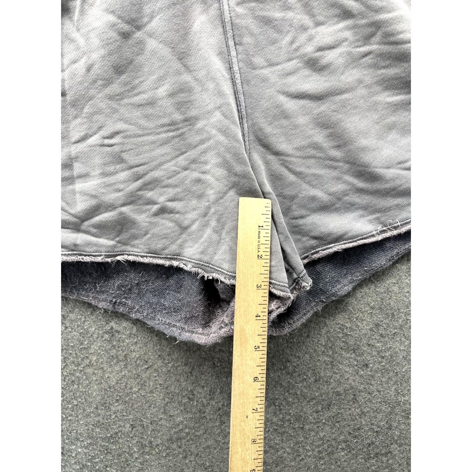 Free People Free People Shorts Womens Large Gray French Terry Sweat Lounge Gym Size 36" / US 14 / IT 50 - 5 Thumbnail