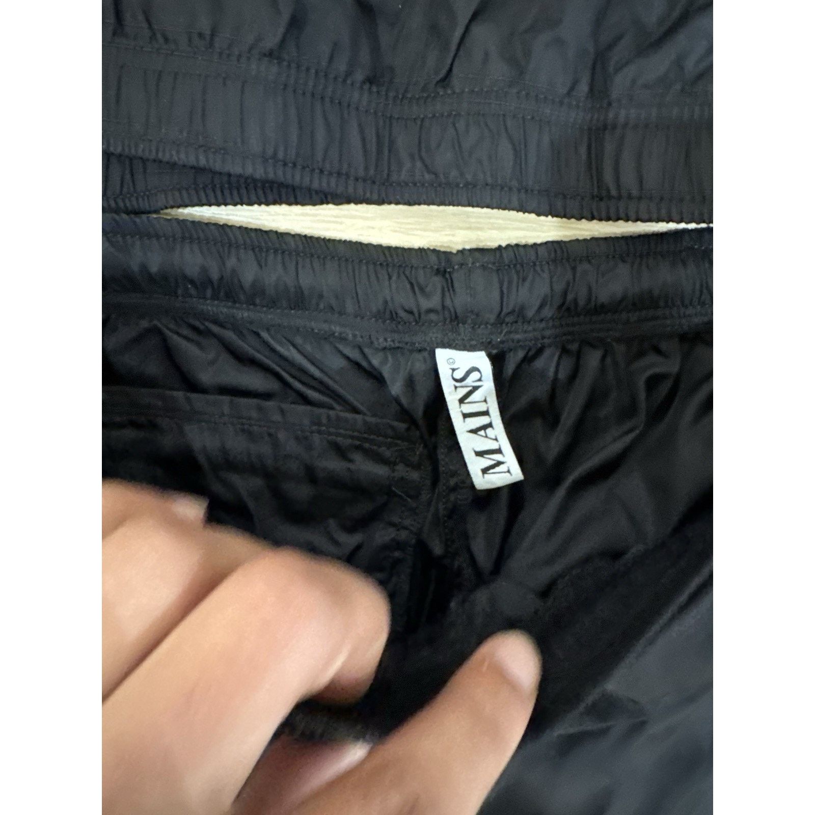 MAINS Skepta Mains London Nylon Tracksuit Top & Bottom Black Size US M / EU 48-50 / 2 - 5 Thumbnail